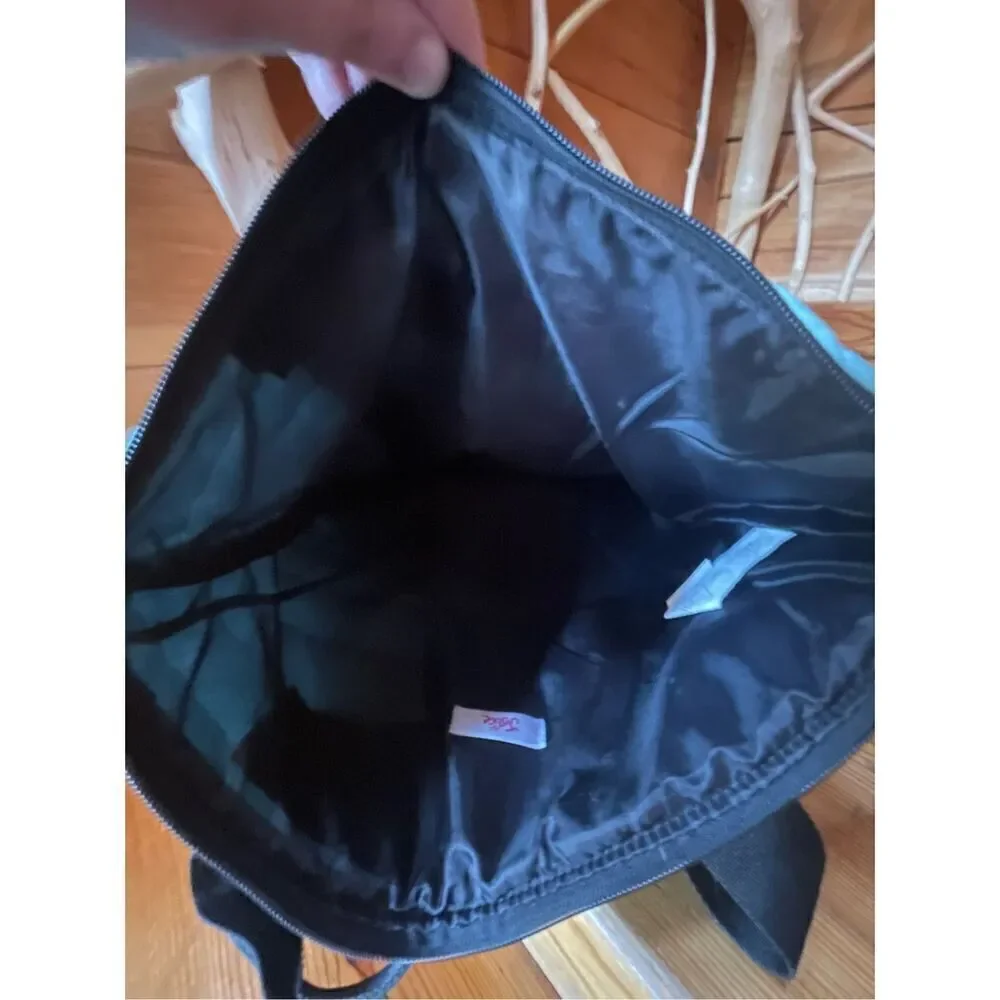 JUSTICE CHEER TOTE BAG/BACKPACK AQUAMARINE